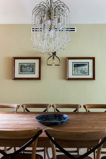 Mediterranean Dining Room by Lourdes Gabriela Interiors