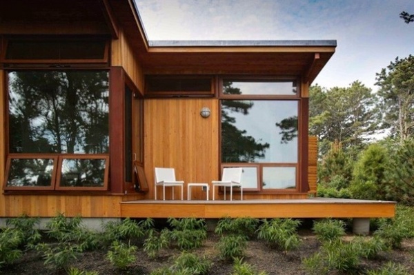 Houzz Tour: Cape Cod’s  Midcentury Modern Tradition Comes to Life