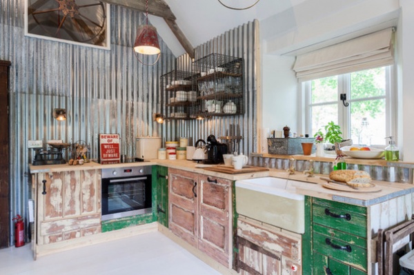 Shabby chic Kitchen by Chris Snook