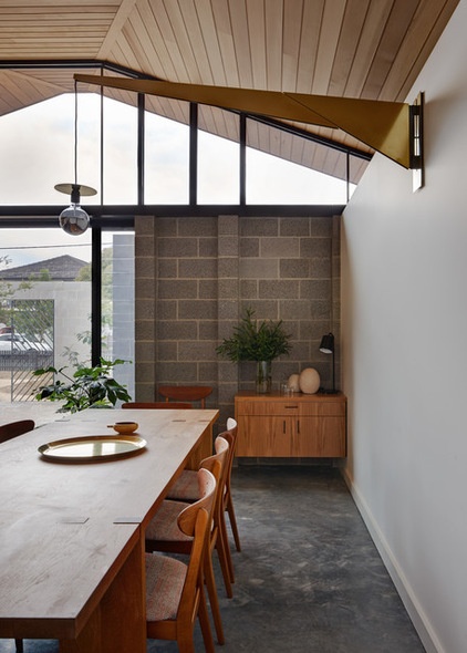 Contemporary Dining Room by MRTN Architects