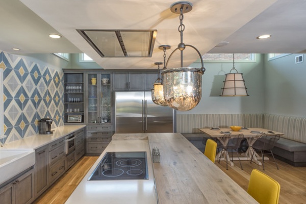 Kitchen of the Week: Tile Sets the Tone in a Modern Farmhouse Kitchen