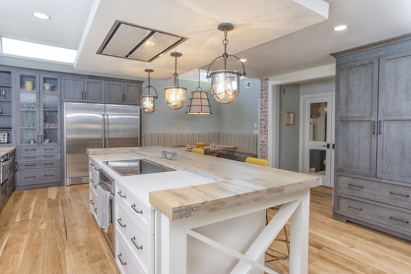 Kitchen of the Week: Tile Sets the Tone in a Modern Farmhouse Kitchen