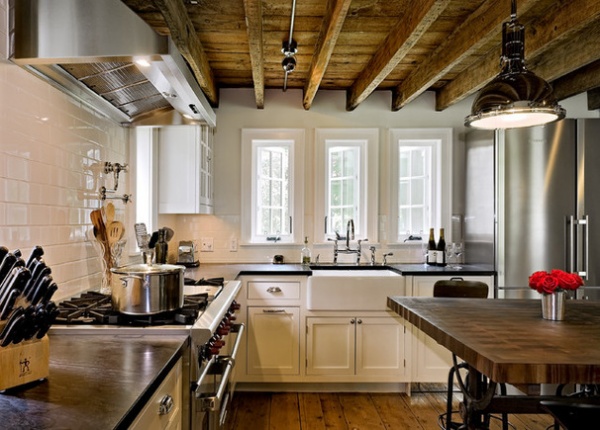 Farmhouse Kitchen by Crisp Architects