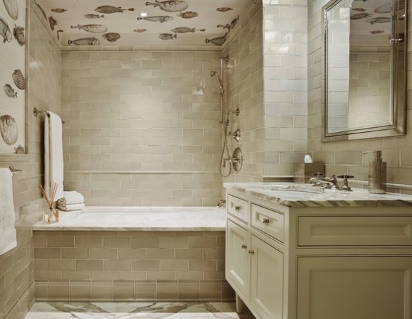 Traditional Bathroom by Ronnette Riley Architect