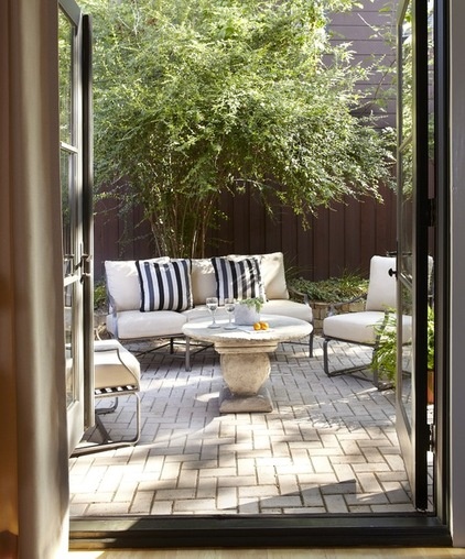 Contemporary Patio by Denise McGaha Interiors