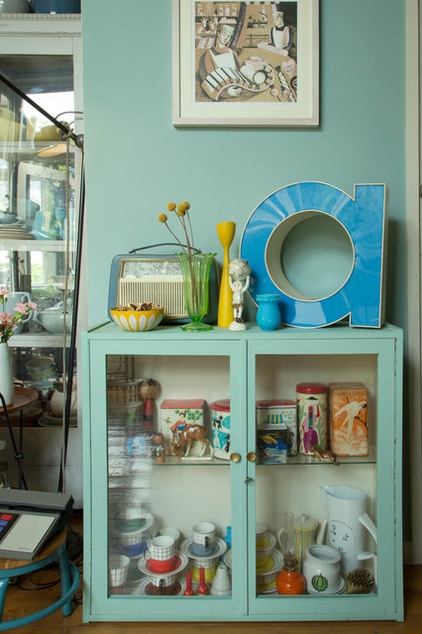 Eclectic Living Room by Margot Hartford Photography