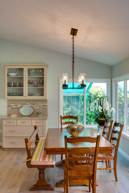 Beach Style Dining Room by Karen Cole Designs