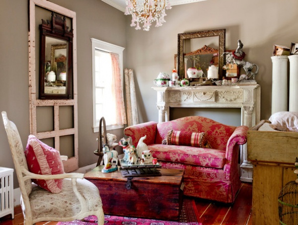 Eclectic Living Room by Rikki Snyder