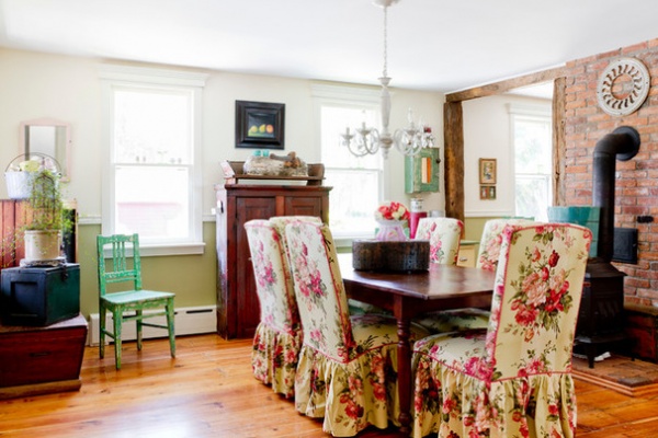 Farmhouse Dining Room by Rikki Snyder