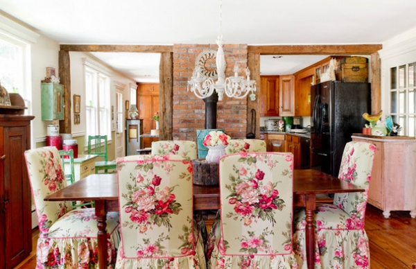 Farmhouse Dining Room by Rikki Snyder