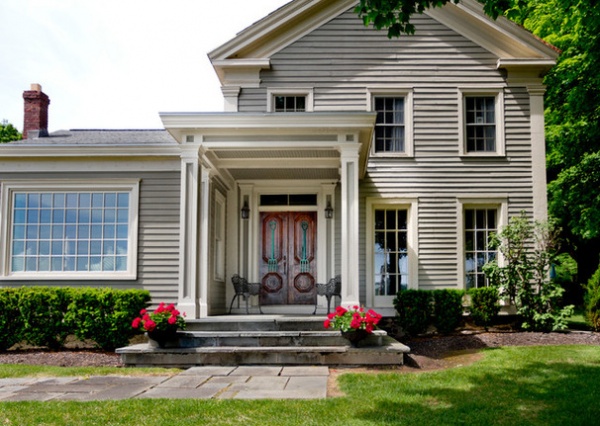 Farmhouse Exterior by Rikki Snyder