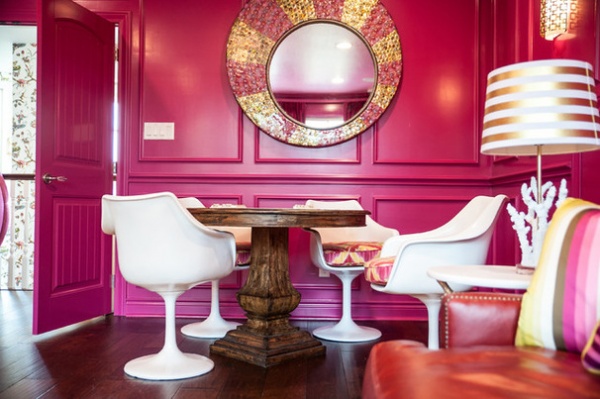 Room of the Day: A Game Room That Brings the Pink