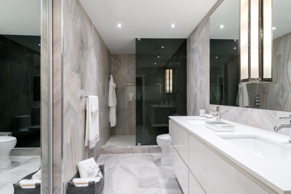 Transitional Bathroom by Toronto Interior Design Group | Yanic Simard