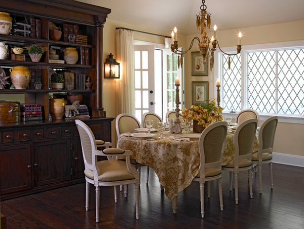 Traditional Dining Room by Susan Anthony Interiors