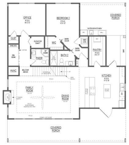 Floor Plan by Wright-Built