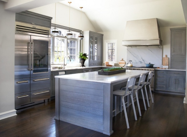 Transitional Kitchen by Studio Dearborn