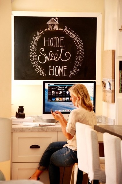 Farmhouse Home Office by Bonnie McCarthy