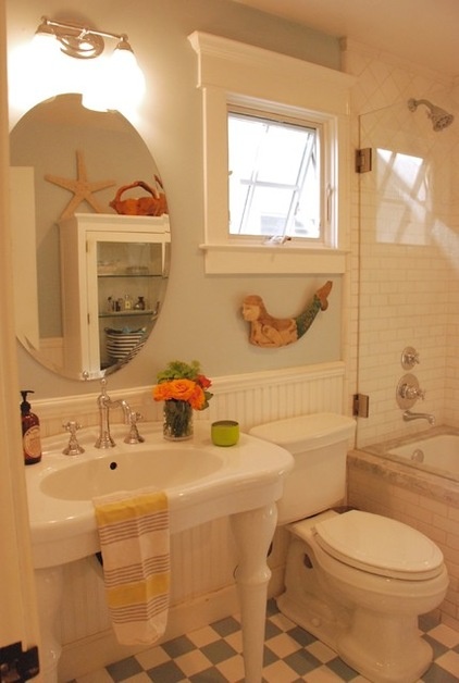 Farmhouse Bathroom by Bonnie McCarthy