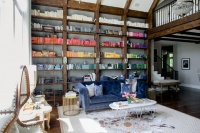 Room of the Day: Color-Coded Bookcase Spiffs Up a Nashville Library