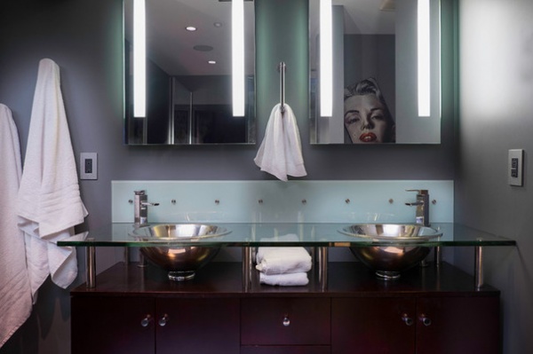 Modern Bathroom by The Phoenix Photography