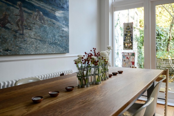 Transitional Dining Room Adamo Family