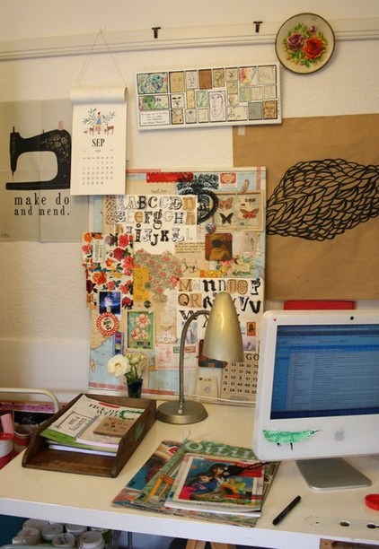 Eclectic Home Office Eclectic Home Office