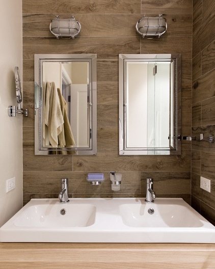 Beach Style Bathroom by Front Studio Architects