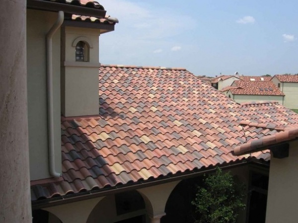 Mediterranean Exterior by Crown Roof Tiles