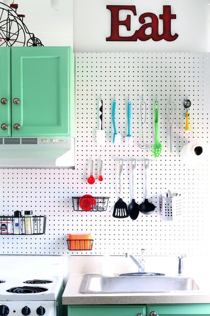 Hardworking Pegboard Keeps Things Organized