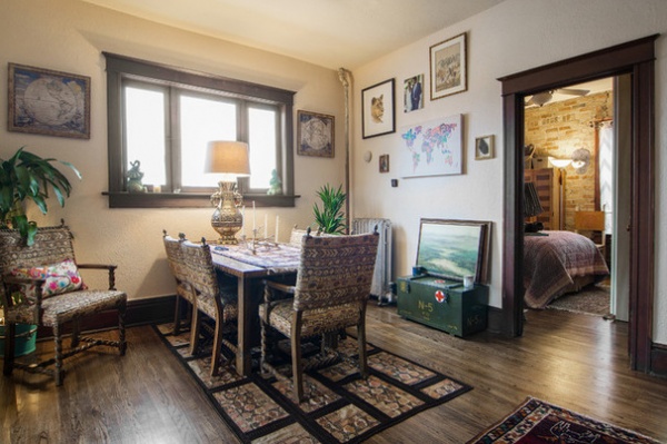 Eclectic Dining Room by Lucy Call