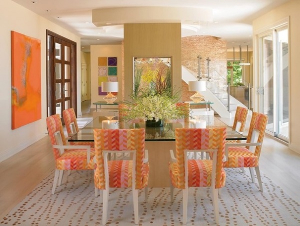 Modern Dining Room by Jorge Castillo Design Inc.