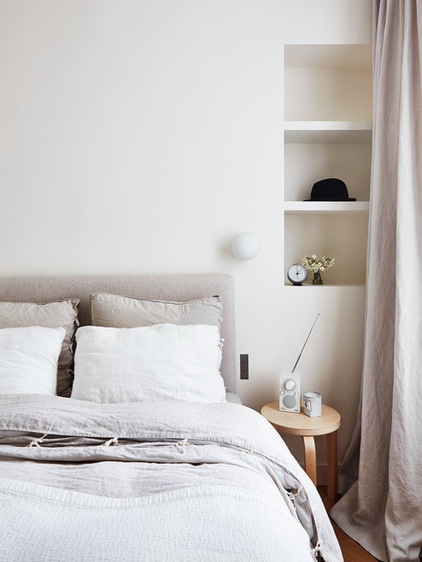 Scandinavian Bedroom by A+B KASHA Designs