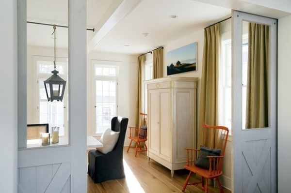 Beach Style Dining Room by ZeroEnergy Design