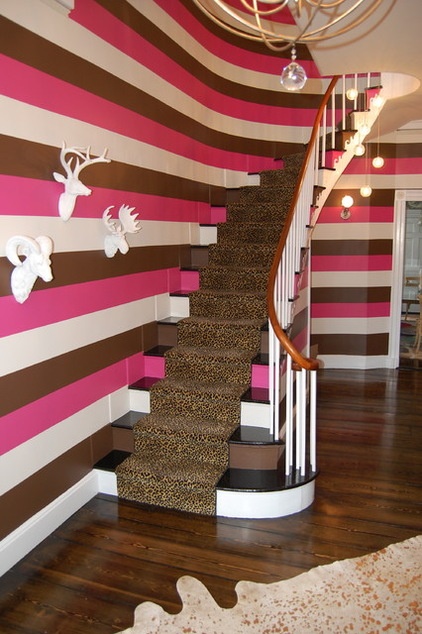 Contemporary Staircase by Favreau Design