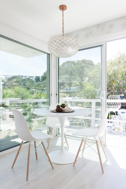 Beach Style Dining Room by Holst Brothers General Contractors