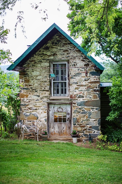 Farmhouse Exterior by Edwina Benites-LM