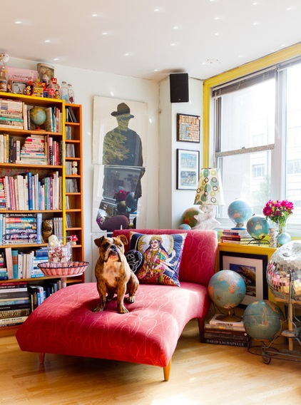 Eclectic Living Room by Rikki Snyder