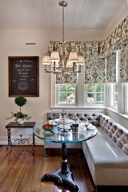 Traditional Dining Room by Kim E Courtney Interiors & Design Inc