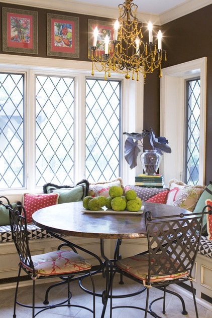 Traditional Dining Room by Joni Spear Interior Design