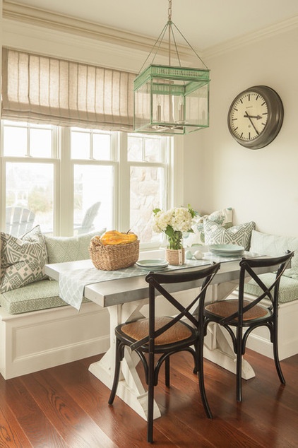 Beach Style Dining Room by JS Interiors LLC