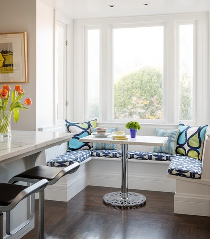 Transitional Kitchen by Sutro Architects