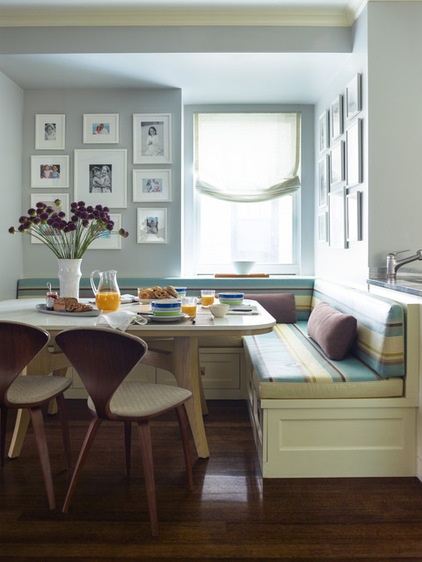 Traditional Dining Room by Mendelson Group