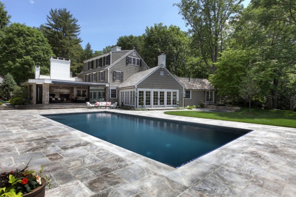 Traditional Pool by Callaway Architects, LLC