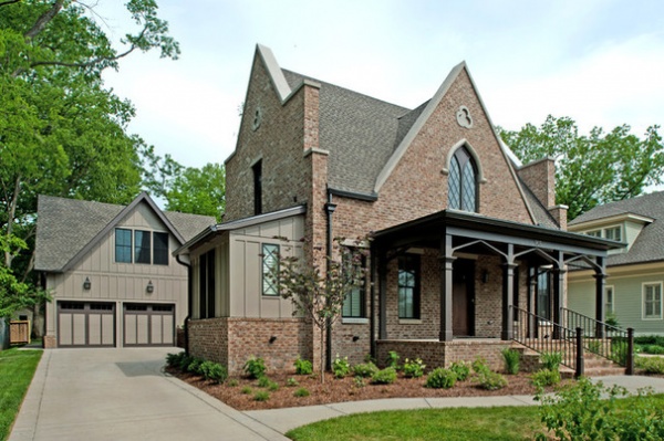 Traditional Exterior by P. Shea Design