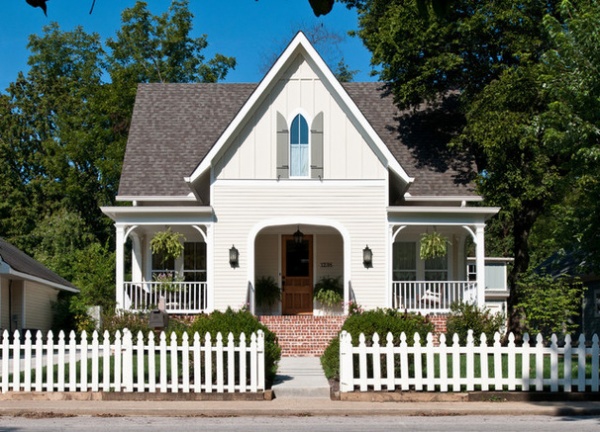 Farmhouse Exterior by P. Shea Design