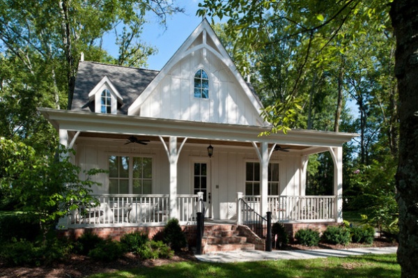 Traditional Exterior by P. Shea Design