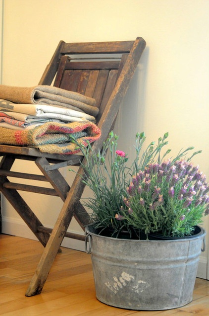 Eclectic Dining Room by Buckets of Burlap