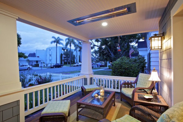 Traditional Porch by Christian Rice Architects, Inc.