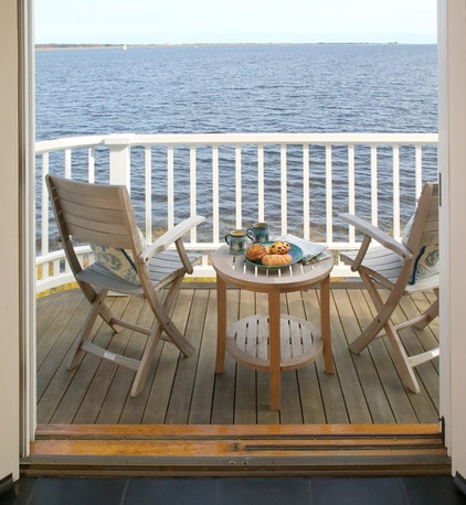 Traditional Porch by Frank Shirley Architects