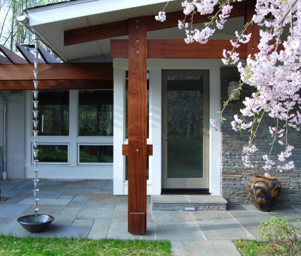 Asian Porch by CARIB DANIEL MARTIN architecture and design llc